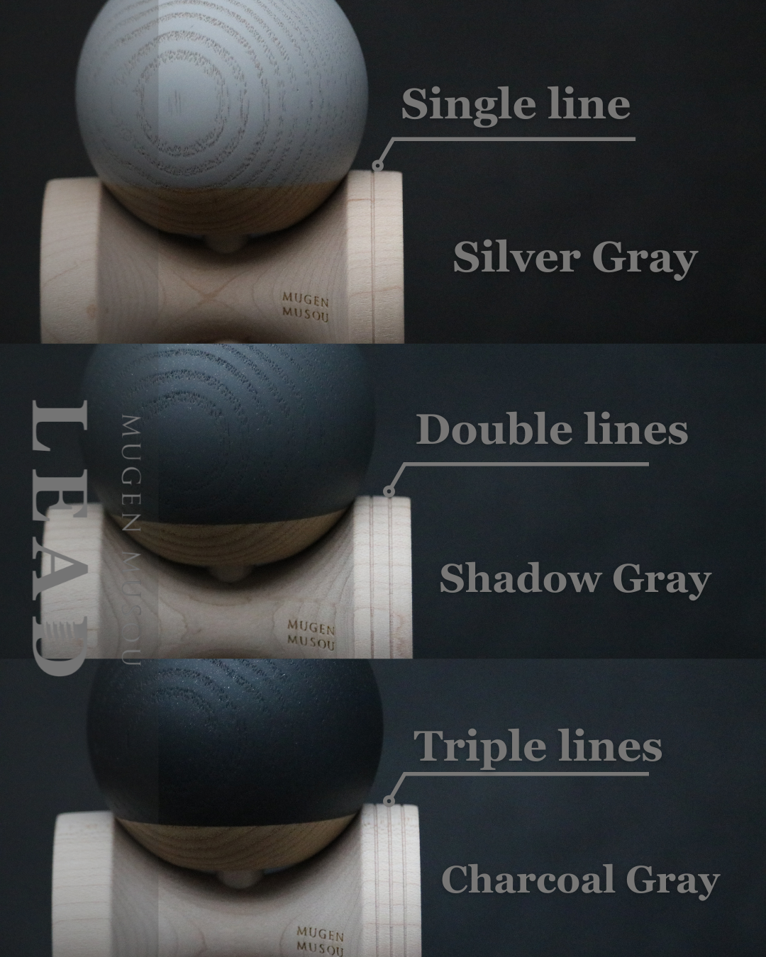 MUGEN MUSOU【LEAD】-Charcoal Gray- (new Spec)